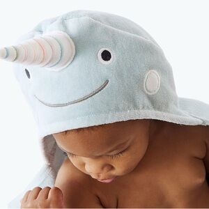 Pottery Barn Kids Narwhal Hooded Towel
